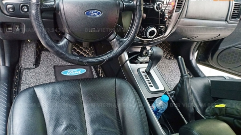 Thảm lót sàn ô tô 5D 6D Ford Escape bền bỉ trên 5 năm, giá rẻ, uy tín tại xưởng may đo thủ công